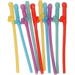 Party Pecker Sipping Straws (assorted)