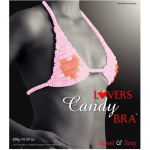 Lover's Candy Bra Heart Red, Pink - Image 2