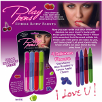 Play Pen Edible Body Paints 4 Pack - Image 2