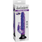 Waterproof Bunny Wall Bangers Purple Vibrator - Image 3