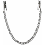 Fetish Fantasy Nipple Chain Clips Silver