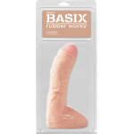 Basix Rubber Fat Boy 10 inches Dildo Beige - Image 3