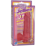 Crystal Jellies - 8in Realistic Cock W/balls Pink - Image 3