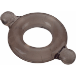 Elastomer Cock Ring (blk,blu,clr/3) - Image 2