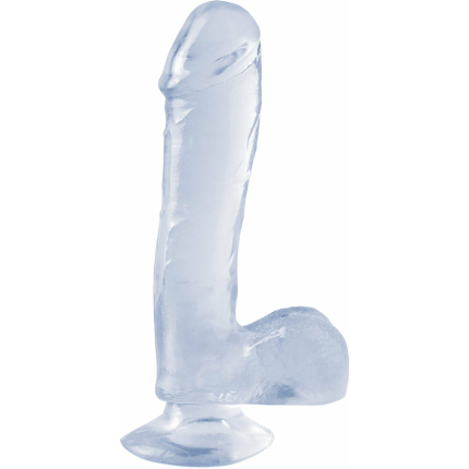 Basix Dong Suction Cup 7.5 Inches Clear