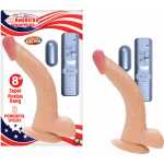 Real Skin All American Whoppers Dong With Balls 8 Inches - Image 2