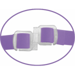 Elite Vibrating Double Delight Strap On 10 Inches - Purple - Image 2