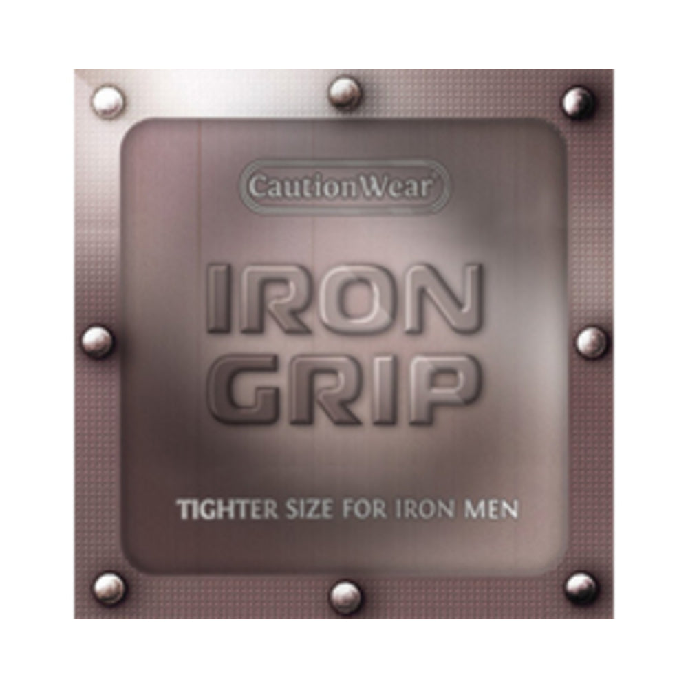 CNVNAL-41801_3_ee8be8c3-958b-4e28-9f60-b8cfe670f201 Caution Wear Iron Grip Condoms 3 Pack - Image 1
