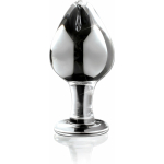 Icicles No 25 Glass Anal Plug Clear
