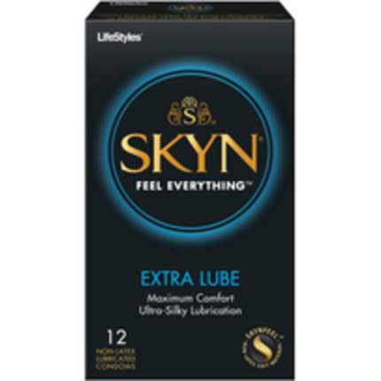 Lifestyles Skyn Extra Lubricated Condoms 12 Pack