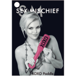 Sex And Mischief XOXO Paddle Pink 12 Inches - Image 3
