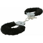 S&M Furry Handcuffs: Black