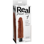 Real Feel Lifelike Toyz No. 1 Brown Vibrator - Image 3