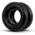 Donut Rings Oversized Black