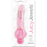Juicy Jewels Rose Quartz Pink Realistic Vibrator - Image 2