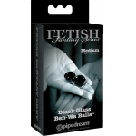 Fetish Fantasy Ltd. Ed. Medium Black Glass Ben-wa Balls - Image 3