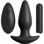 Anal Fantasy Remote Control Silicone Plug Black - Image 2