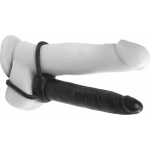 Anal Fantasy Double Trouble Cock Ring Black - Image 2