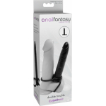 Anal Fantasy Double Trouble Cock Ring Black - Image 3