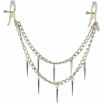 Fetish Fantasy Rock Hard Nipple Clamps Silver