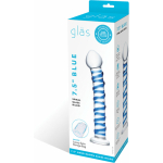 Glas Blue Spiral Glass Dildo - Image 2