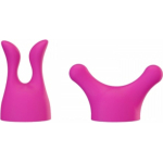 Palm Power Massager Heads Body 2 Pack Pink
