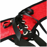 Sportsheets Red Lace Corsette Strap On - Image 3