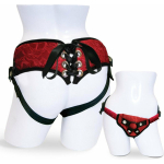 Sportsheets Red Lace Corsette Strap On
