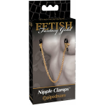 Fetish Fantasy Gold Chain Nipple Clamps - Image 3