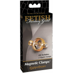 Fetish Fantasy Gold Magnetic Nipple Clamps - Image 3