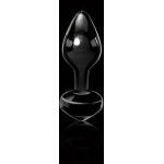 Icicles No. 44 Black Glass Butt Plug - Image 2