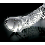 Icicles No 61 Clear Glass Realistic Dildo - Image 2