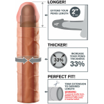 Perfect 2 Inches Extension - Beige - Image 2