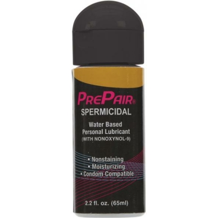 Prepair Spermicidal Lubricant 2.4oz Bottle