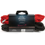 Fifty Shades Of Grey Restrain Me Bondage Rope Twin Pack (1 Red/ 1 Black) - Image 2