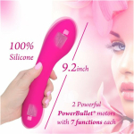 Swan Massage Wand Rechargeable 2 Motors 7 Functions - Image 2