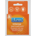 Durex Intense Sensation Extra Large Condoms Dots 3 Pack - Image 2