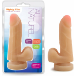 Mighty Mike Dual Density Dildo Beige - Image 3