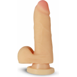 X5 5 Inches Cock With Suction Cup Beige