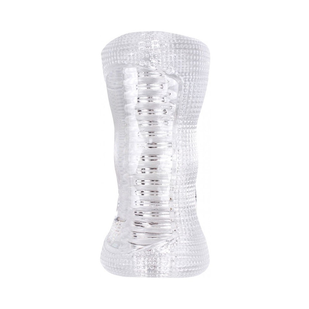 CNVNAL-53704_69c8cfd1cdd83f3dd6b013114ad62d87 Wet Dreams Handy Man Stroker Clear - Image 1