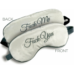 F-ck Me / F-ck You Mask Blindfold Gray