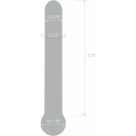 Glas 7 inches Straight Glass Dildo Clear - Image 3