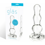 Glass Butt Plug 4 Inches Clear - Image 2