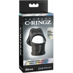 Fantasy C-Ringz Rock Hard Ring & Ball Stretcher Black - Image 3
