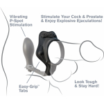 Rock Hard Ass Gasm Vibrating Ring - Black - Image 2