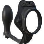 Rock Hard Ass Gasm Vibrating Ring - Black