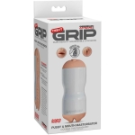 Tight Grip Pussy/Mouth Masturbator Beige - Image 3