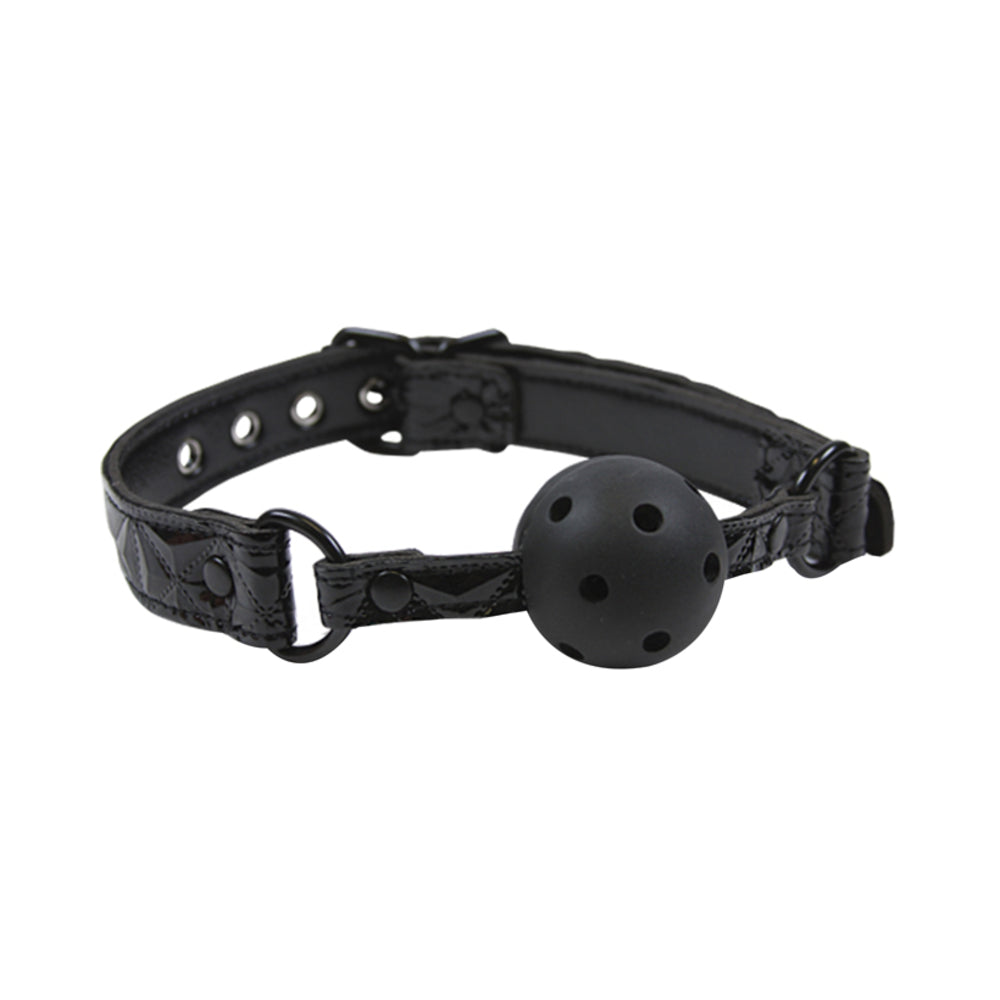 CNVNAL-54808_2_7be5ed0f-87fd-43f4-b6e7-fd50e77accc3 Sinful Black Ball Gag - Image 1