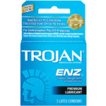 Trojan ENZ Lubricated Condoms 3 Pack - Image 2