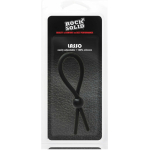 Rock Solid Lasso Single Adjustable Black Silicone Cock Tie - Image 3